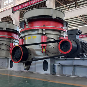 Concasseur à Cône Hydraulique Multicylindre de Haute Qualité 200 TPH pour Minerai d'Or et Pierres Dures, Idéal pour l'Exploitation Minière, Haute Vitesse, Doté d'un Moteur Principal et d'un PLC - Product Image 1