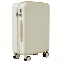 Valise rigide rose de 28 pouces, ensemble de bagages à 4 roues pivotantes en PC, dernier design avec prix réduit OEM/ODM