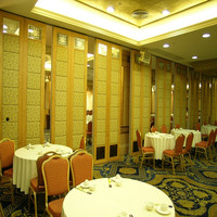 Cloison amovible pour salle de banquet d'hôtel et lieu de mariage |   Système de cloison mobile
