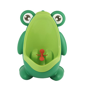 Urinario de Pared con Diseño de Rana para Niños, Material PP, Verde y Azul - Product Image 4