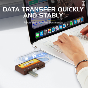 Xu Hướng Sản Phẩm Xách Tay 4 Cổng <span class=keywords><strong>USB</strong></span> C <span class=keywords><strong>HUB</strong></span> <span class=keywords><strong>USB</strong></span>-A Loại C Băng Độc Đáo Thiết Kế <span class=keywords><strong>USB</strong></span> <span class=keywords><strong>HUB</strong></span> Cho Văn Phòng Nhà Máy Tính Để Bàn - Product Image 4