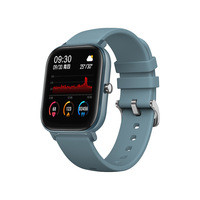 Reloj Inteligente P8 con Correa Deportiva para Hombre y Mujer, Monitor de Ritmo Cardíaco, Monitor de Sueño, Reloj Inteligente con Rastreador para Teléfono
