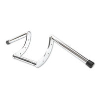 Vente en gros d'accessoires de moto rétro, guidon universel en forme de Z 22mm 7/8 pouces, guidon de moto