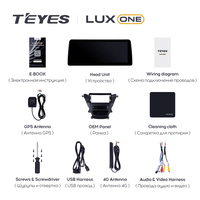 TEYES LUX ONE para Hyundai Elantra 5 JK GD MD UD 2011 - 2015 CarPlay Android Auto 2DIN