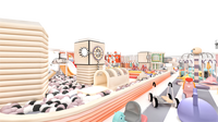 Parc de trampolines d'amusement pour enfants personnalisé, équipement de terrain de jeux intérieur avec piscine à balles et toboggans