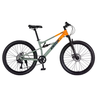 Prix d'usine Vélo VTT 26 pouces MTBGO 9 vitesses pour hommes Vélo de montagne Cycle Vélo tout suspendu Bicicleta Adulte Vitesses