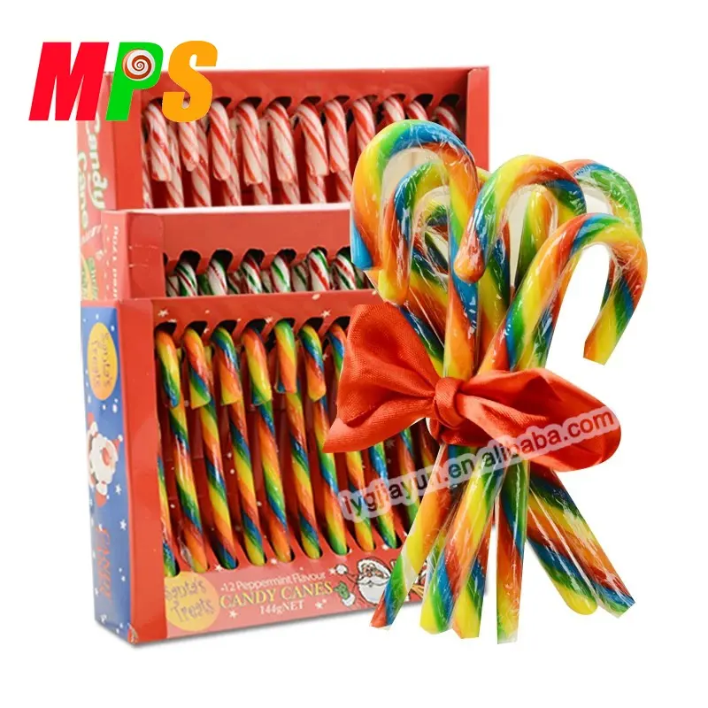 Neue Weihnachten Krücke Lollipop Artikel Ornamente Dekoration Candy Canes