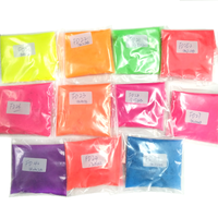 Colortek – Pigment multicolore de couleurs fluorescentes pour les plastiques de peinture au néon