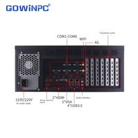 Guowin 4U Rackmount Industrie-PC mit Dual LAN 6 Seriellen Anschlüssen 9. Generation Intel Core DDR4 RAM Dreifach-Display 4 PCI-Steckplätze CN-Stecker