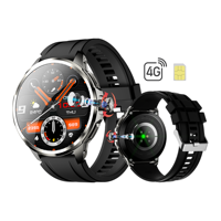 Reloj Inteligente 2024 con WiFi, GPS, 4G, Compatible con SIM Android, Pantalla AMOLED, IP67, Carga Inalámbrica, Banda de Frecuencia Global, Alta Calidad