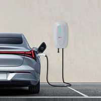 Nuevo Diseño de Estación de Carga para Vehículos Eléctricos Wallbox de 22 kW, 7 kW, 11 kW, Tipo 2, 16 A, 32 A, IP66, Impermeable, Enchufe Doméstico, Listo para Usar