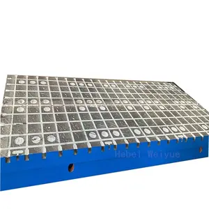 Cast Iron Test Bench T-slot Platform