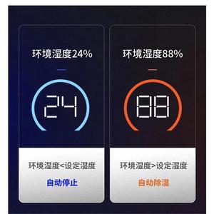 Industrial <b>Dehumidifier</b> HACD 138E 90L 220V Digital Display For Warehouse Workshop Pool Room - Product Image 4