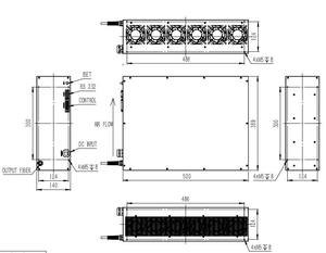 Fuente láser de fibra refrigerada continua Feibo 500W-2000W para soldadura/corte - Product Image 5