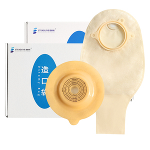 Barrera hidrocoloidal <span class=keywords><strong>para</strong></span> la piel, placa Base <span class=keywords><strong>convexa</strong></span> <span class=keywords><strong>para</strong></span> 2 bolsas de <span class=keywords><strong>colostomia</strong></span>, 45mm, 57mm, 70mm - Product Image 4