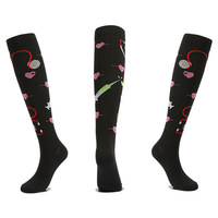 Chaussettes de compression pour femmes et hommes Circulation - Meilleur soutien pour les infirmières, la course à pied, l'athlétisme, les sports