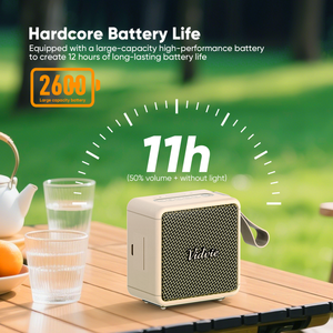 Altoparlante Bluetooth Portatile VIDVIE per Esterni, Mini Subwoofer Impermeabile IPX6 con Illuminazione Dinamica e Supporto Scheda TF - Product Image 4