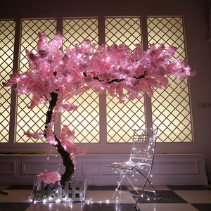 Árbol de Flores de Cerezo Artificial Personalizado <span class=keywords><strong>KH</strong></span> de <span class=keywords><strong>7</strong></span>, 8 y 10 Pies en Forma de <span class=keywords><strong>7</strong></span> para Decoración de Bodas y Restaurantes - Product Image 3