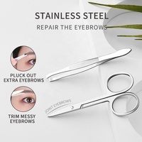 Kit de toilettage d'ongles en acier inoxydable professionnel 16 pièces ensemble de manucure et de pédicure en cuir jetable pour les soins personnels