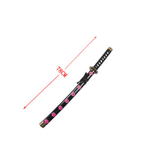 Le plus populaire 78CM One Piece <span class=keywords><strong>Shusui</strong></span> Cosplay Collection Nouveau jouet épées Mini <span class=keywords><strong>Katana</strong></span> en bois avec lame de bambou Anime court <span class=keywords><strong>Katana</strong></span> - Product Image 1