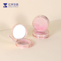 Petit étui à coussin d'air en plastique à couverture transparente de luxe pour fond de teint en poudre Bb avec bouffée pour emballage vide de 5g