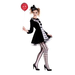 Hot Selling Carnaval Anime Cartoon Vrouwen Jurk Halloween Ondeugende <span class=keywords><strong>Clown</strong></span> Kostuum Comfortabel Ademend Polyester - Product Image 2
