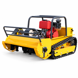 Tondeuse à fléaux télécommandée de qualité industrielle, largeur de coupe 120 cm, essence/diesel, pour ferme, verger, terrain accidenté - Product Image 1