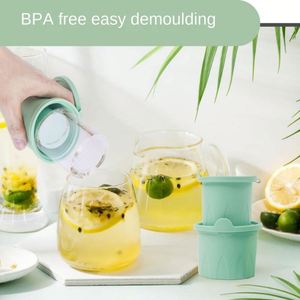 For Silicone Ice Cup <b>Mold</b> Eco-Friendly 100ml Capacity <b>Hand</b> Wash Cross-Border Cold Drink Accessory - Product Image 2