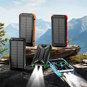 Cargador solar portátil a prueba de agua de 22,5 W Y 20000mAh, Banco de energía inalámbrico de 15W, batería externa de <span class=keywords><strong>carga</strong></span> rápida, <span class=keywords><strong>linterna</strong></span> para exteriores - Product Image 6