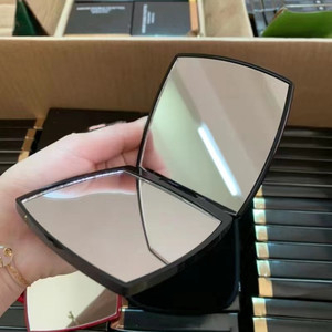 Specchio Tascabile Pieghevole Portatile Quadrato con Logo Personalizzato Stampato per Trucco e Bellezza - Product Image 2