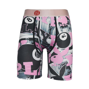 Slip Boxer Uomo Tendenza Euro-Americana Senza Cuciture Traspirante a Vita Media Stampa Digitale Fantasia Mimetica Lavorato a Maglia - Product Image 6