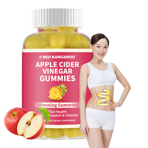 Suplementos Dietéticos de Fábrica OEM, Apoyo Inmunológico, Salud Intestinal, Mejora la Función Digestiva, Gomitas de Vinagre de Sidra de Manzana para Adultos - Product Image 1