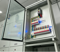 Armoire de commande électrique DR Custom PLC, coffret de distribution basse tension, armoire de distribution électrique, indice de protection IP55, 100A 480V
