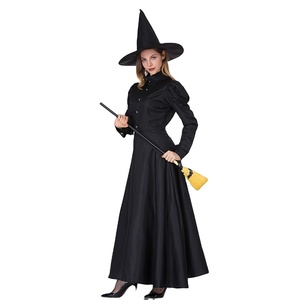 Nuevo Disfraz de Bruja Malvada para Mujer, Vestido Negro de Disfraz para Halloween, Cosplay y Fiestas - Product Image 5