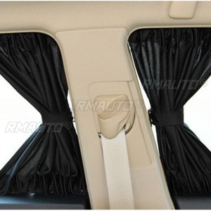 Tissu de rideau de voiture pare-soleil isolant, pare-soleil d'été, écran de fenêtre, kit de carrosserie universel pour tous les modèles, accessoires de voiture - Product Image 3