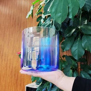 Cuencos Cantores Transparentes Q're, Instrumentos de Sanación con Sonido de Cristal, Juego de Cuencos Cantores de Cristal de Cuarzo de Color Cósmico Claro - Product Image 3