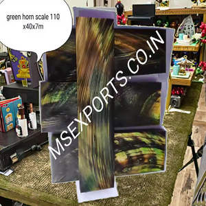 Escamas pulidas de cuerno de búfalo indio para mango de cuchillo, estilo náutico religioso, material artesanal natural ecológico - Product Image 2