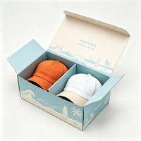 Boîte en carton ondulé à motif personnalisé, à fermeture automatique, robuste, imprimée en couleur, pour l'expédition de vêtements