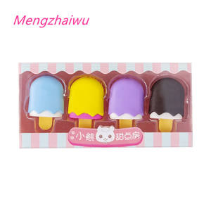 Japonya okul malzemeleri kırtasiye toptan çevre dostu kauçuk simülasyon tatlı 3d silgi şeker renk sihirli kek silgi - Product Image 5
