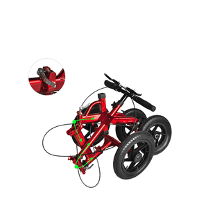 2024 Productos de tendencia Patinete de rodilla plegable de altura con mango ajustable con ruedas todo terreno Alternativa a muletas <span class=keywords><strong>Rollator</strong></span> - Product Image 4