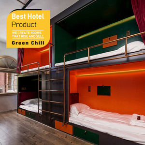 Conjunto de Muebles de Diseño Interior 3D para Hotel y Resort, Lujoso Dormitorio, Vestíbulo y Restaurante para Espacios Comerciales de Hostelería - Product Image 1
