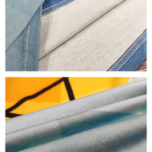 เสื้อยืดแขนสั้นผ้าฝ้ายแท้สำหรับผู้ชาย S-6XL พิมพ์ลายทั้งตัว ออกแบบเองได้ ใส่ได้ทุกวัน - Product Image 2