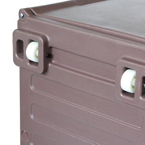 90l ristorazione commerciale mantenere <span class=keywords><strong>caldo</strong></span> freddo contenitore di trasporto che tiene armadio termo scatola trasportatore cibo - Product Image 5