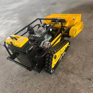Robot cortacésped de Control remoto inalámbrico de 4 tiempos doméstico, cortador rotativo de orugas de rotación cero, cortacésped vinculado diésel - Product Image 2