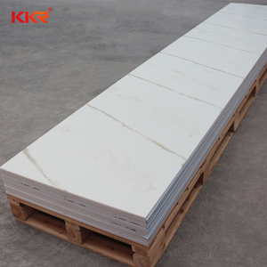 Tấm Đá Cẩm Thạch Trắng Bề Mặt Rắn Nhân Tạo KKR Trung Quốc Giá Gạch 3660*760 Xuất Xứ Mẫu Cắt - Product Image 5