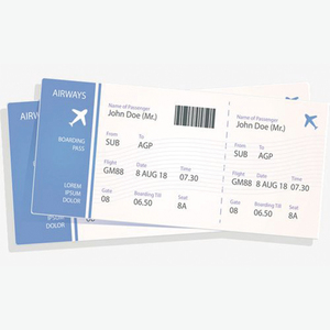 การพิมพ์ตั๋วเครื่องบิน/บัตรผ่านขึ้นเครื่องของสายการบินแบบมืออาชีพ - Product Image 6