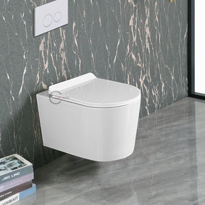 Inodoro Blanco de Doble Descarga con Ahorro de Agua, Taza Alargada, Tornado, para Hogar y Apartamento - Product Image 2