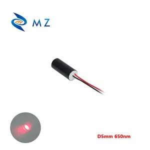 Hochwertiges Punkt laser modul 5mm 650nm 5mw rotes Mini-Zeiger laser modul zum Zielen
