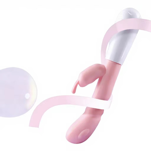 เครื่องสั่นไฟฟ้า Mackenzie Fun Wave AV Stick พร้อมความถี่ปรับได้ ดีไซน์นุ่มนวลสบายสำหรับการสำเร็จความใคร่ด้วยตนเองของผู้หญิง เสียงรบกวน 50 - Product Image 4