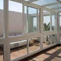 Ventana Abatible de PVC Kabo 2026, Estándar EN, Ahorro de Energía, Doble Acristalamiento